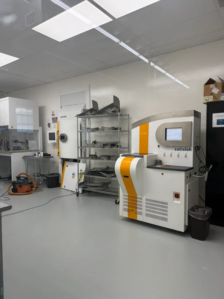 Satisloh SP-200 anti-reflective coating machine
