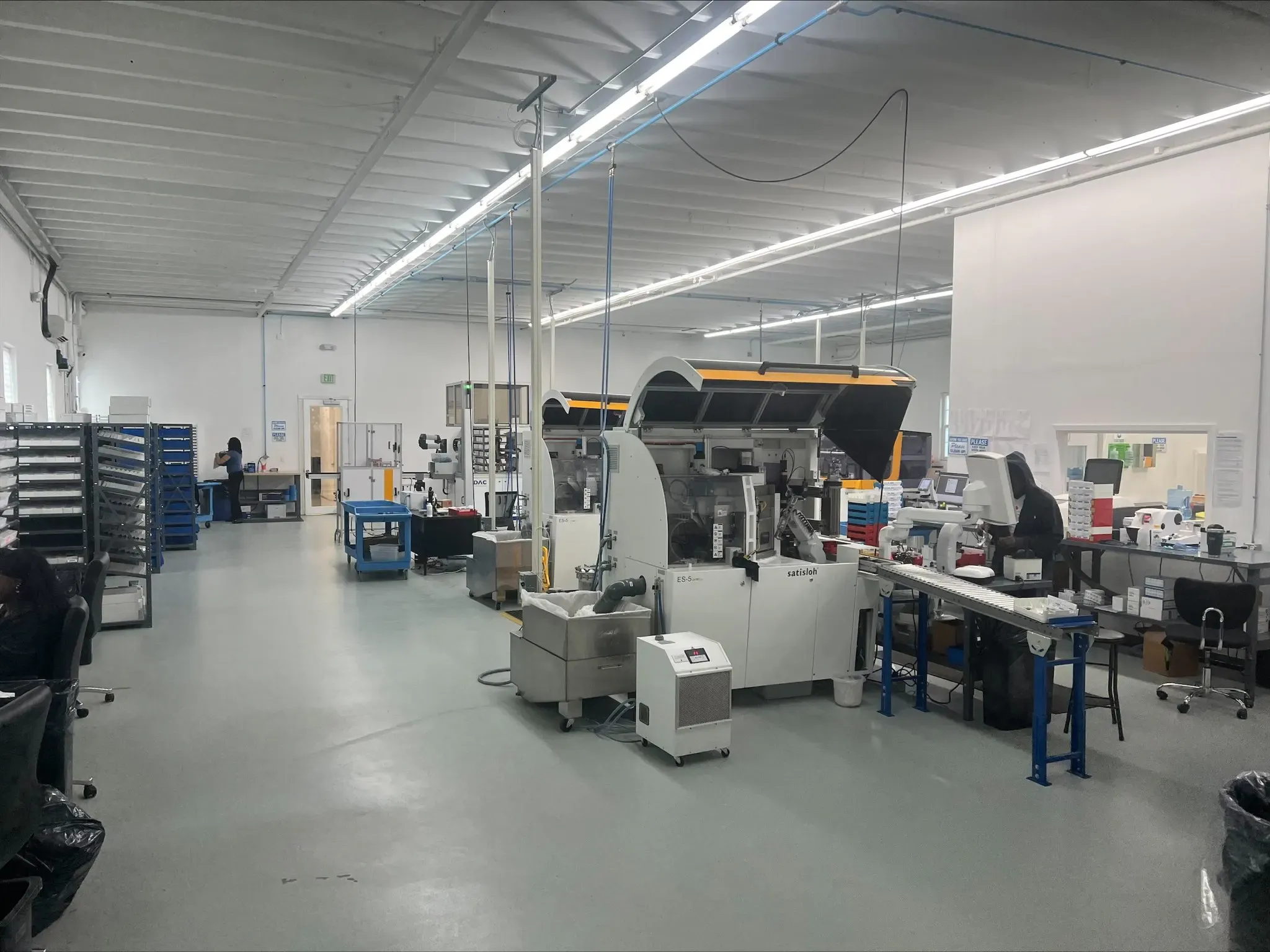 The ITFIT lab floor in Pompano Beach, Florida